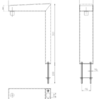 OMIN ACWG + FILTRAZIONE + WLINK ELETTRONICO 3 VIE - NERO OPACO disegno tecnico wlink