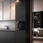 SERIE 6000 ALTEZZA 45cm AMBIENTE, FREDDA, FRIZZANTE e CALDA FINITURA FULL GLASS BLACK omde cucina 15