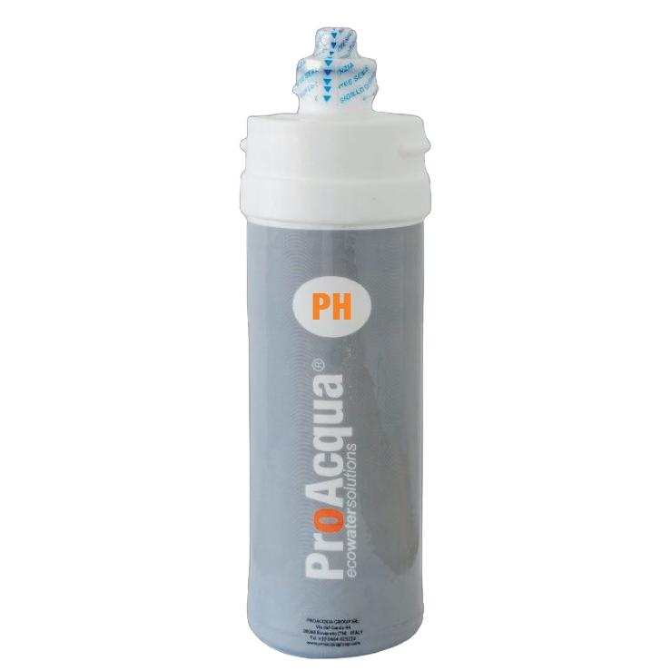 FILTER PH – NATURAL ACTIVATED CARBON WITH POLYPHOSPHATES AND SCALE-INHIBITING SILVER SALTS FILTRO PH CARBONI ATTIVI NATURALI CON POLIFOSFATI E SALI D ARGENTO E ANTICALCARE