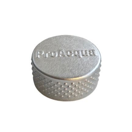 TAPPO_ALLUMINIO_RIUTILIZZABILE_SCONTORNATO PROACQUA BOTTLE CAP TAPPO ALLUMINIO RIUTILIZZABILE SCONTORNATO 1